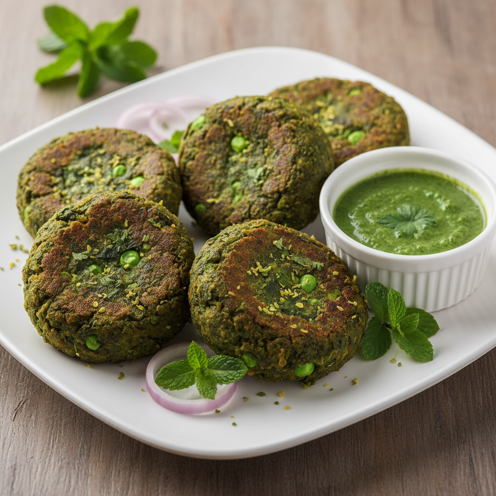 Hara Bhara Kebab (5 Pcs)