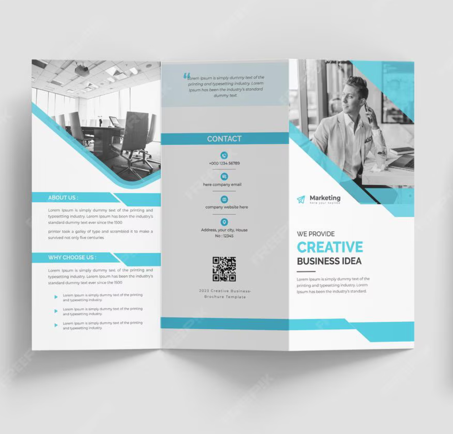 Brochure - Z-fold style