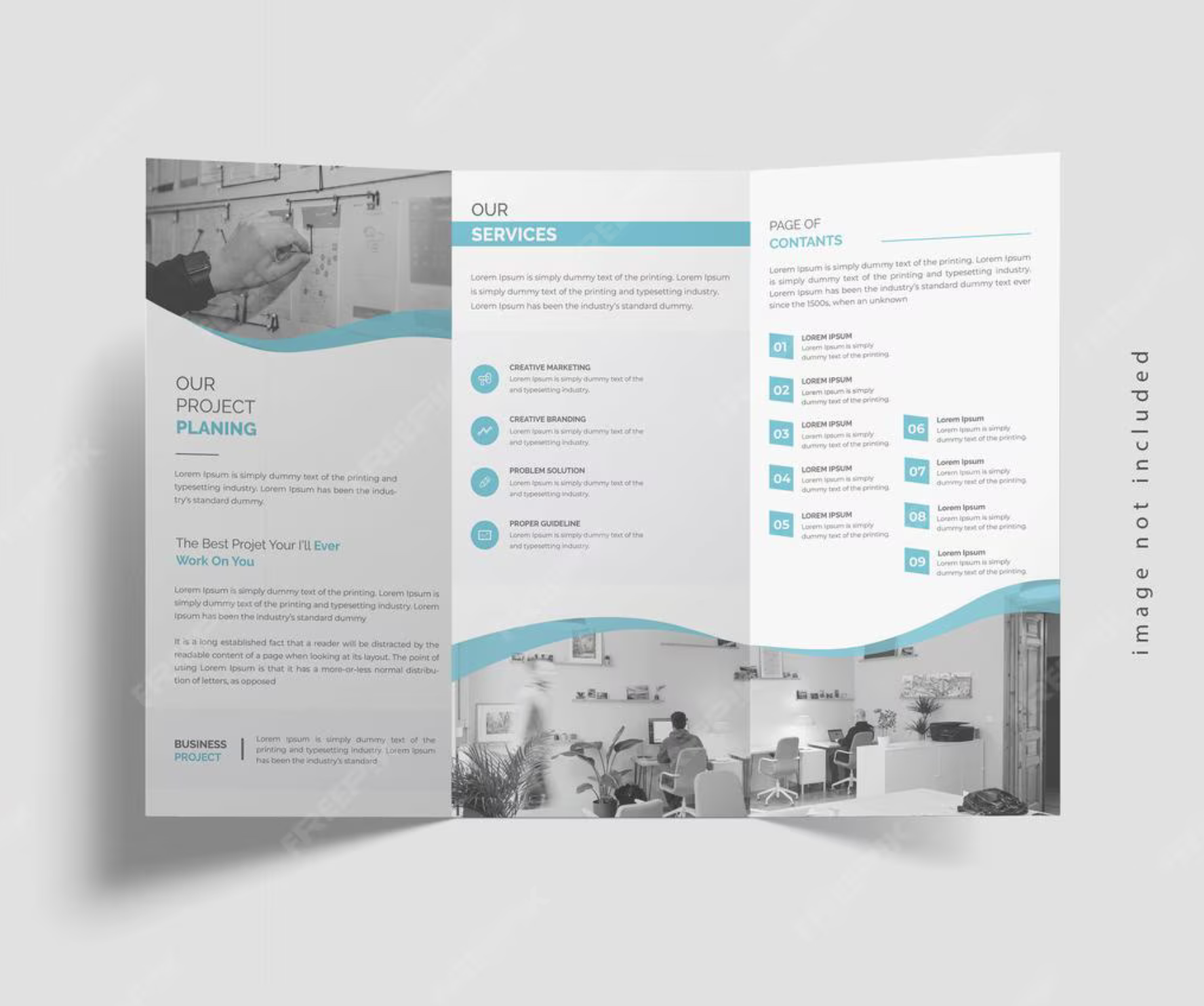 Brochure - Z-fold style view 2