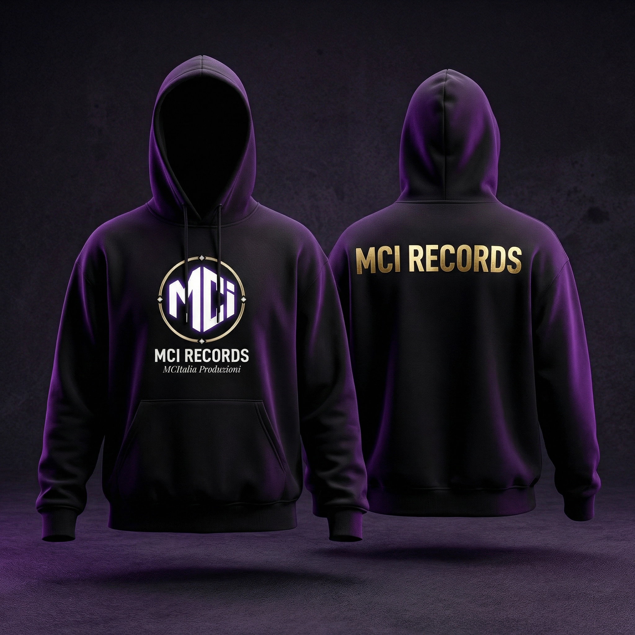 MCI Hoodie – MCI Records Apparel MCItalia Produzioni