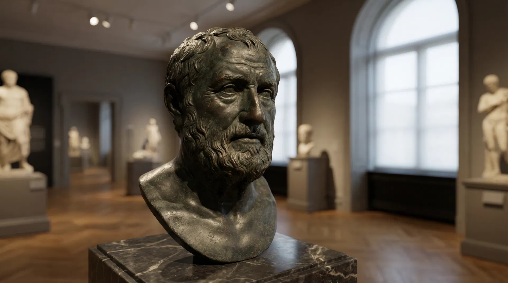 Classical Bronze Bust