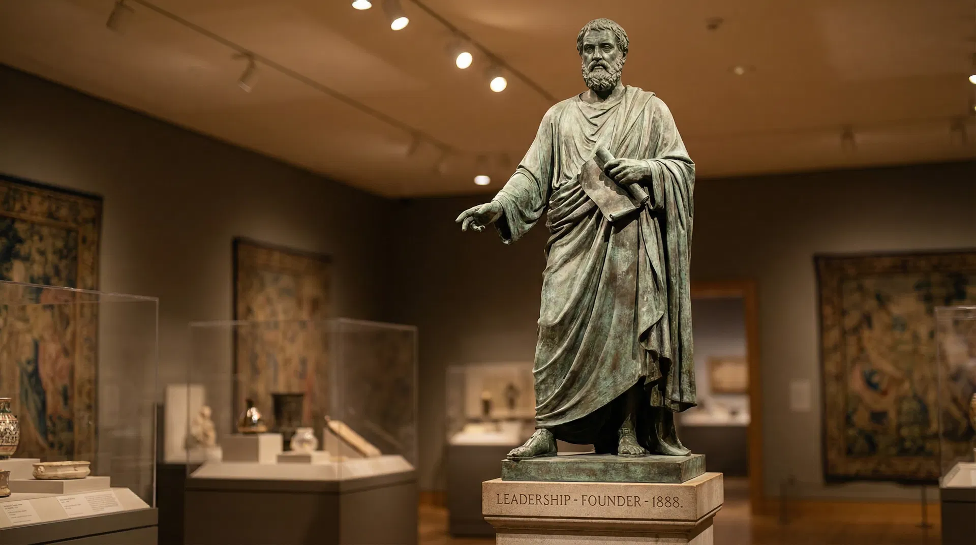 Custom Historical Figure Bronze