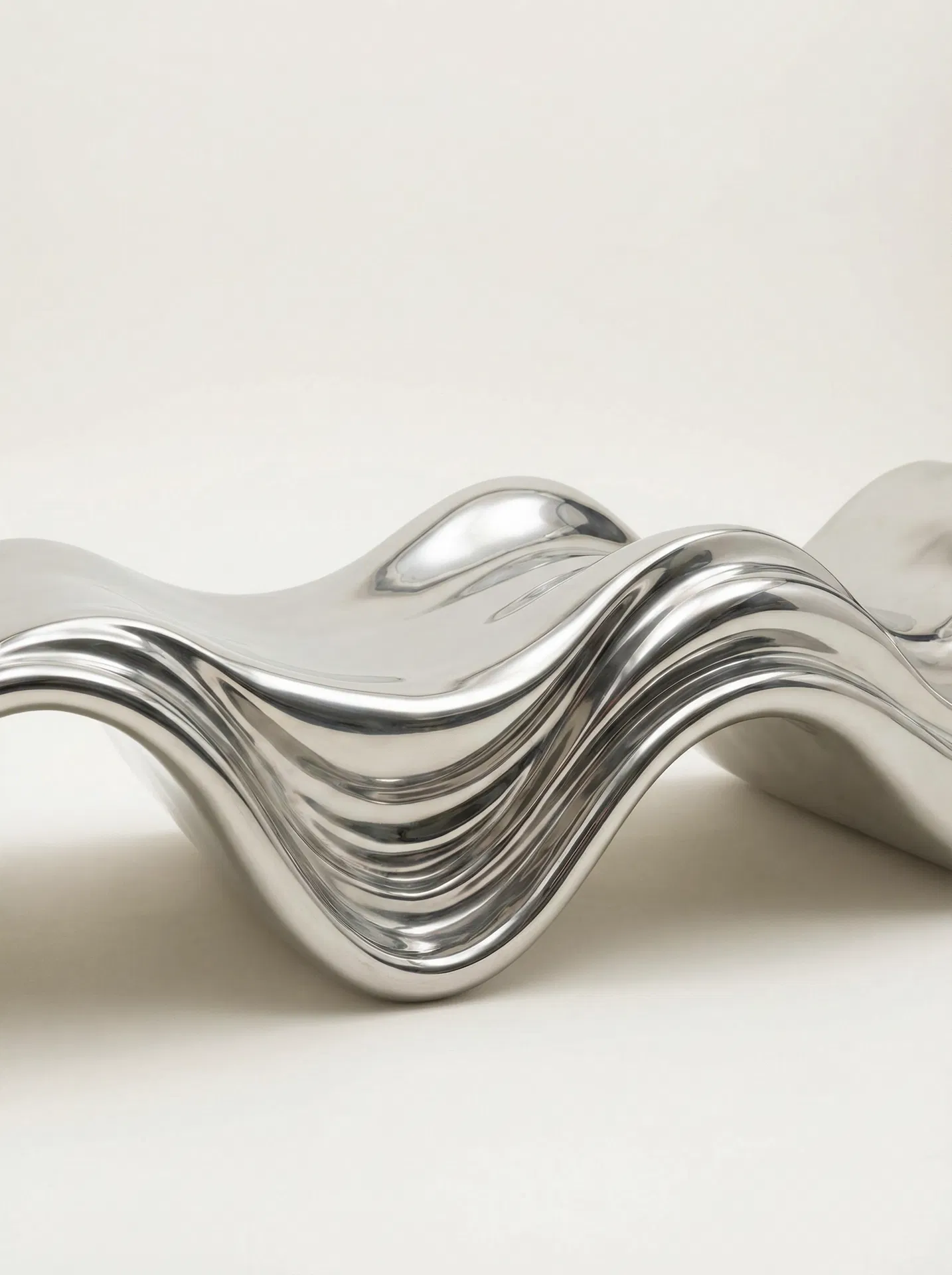 Flowing Water Metal Art