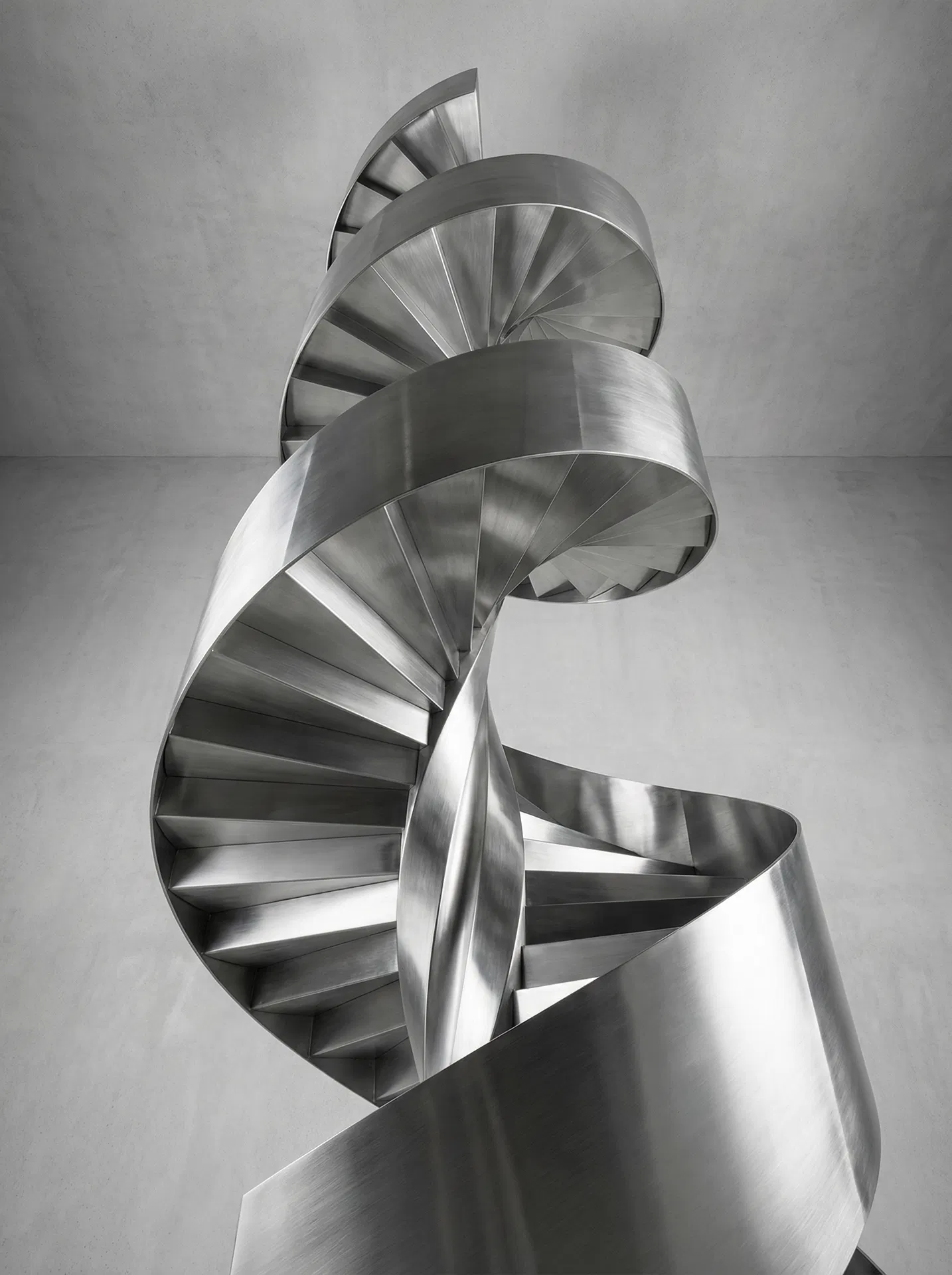 Geometric Spiral Tower