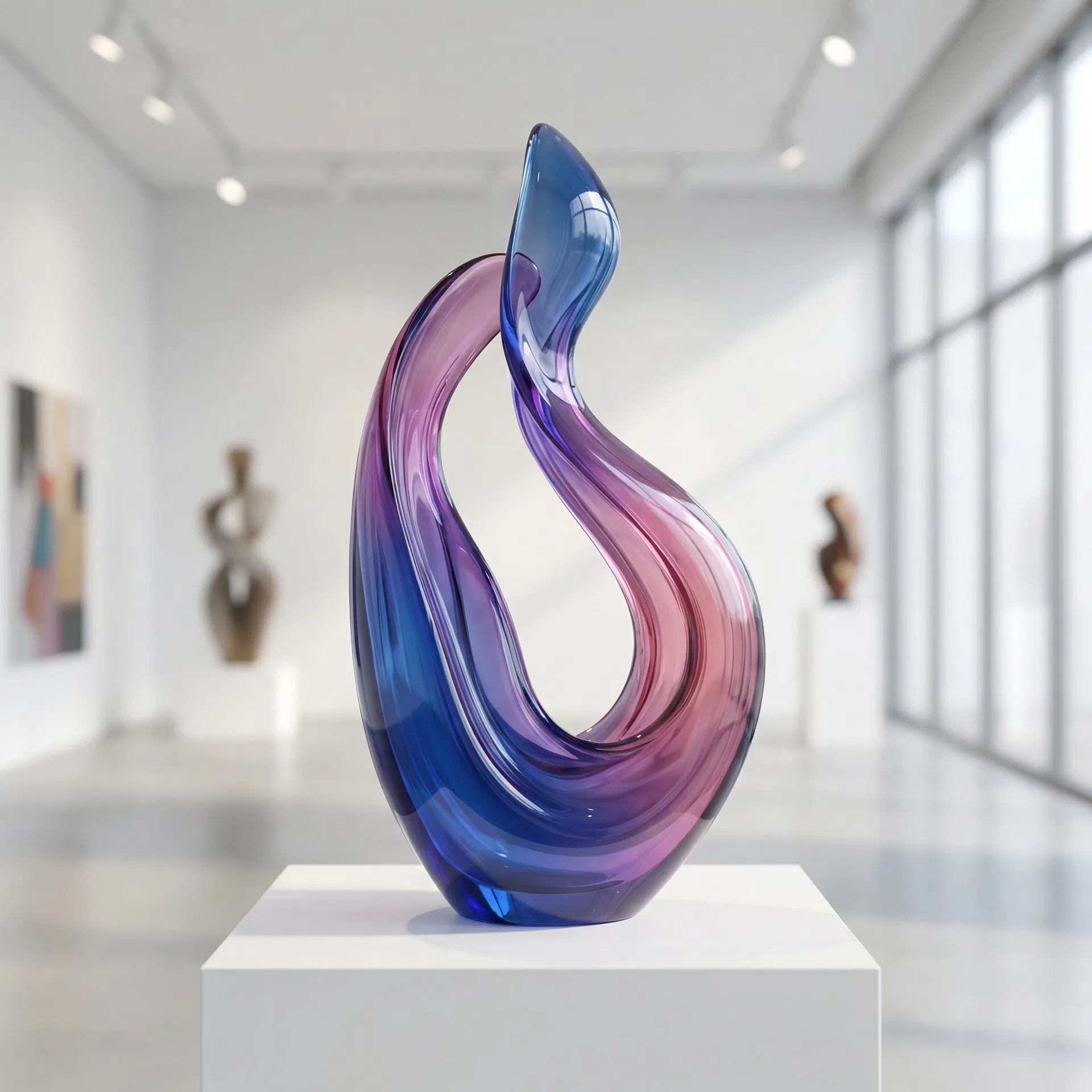 Modern Fiberglass Abstract