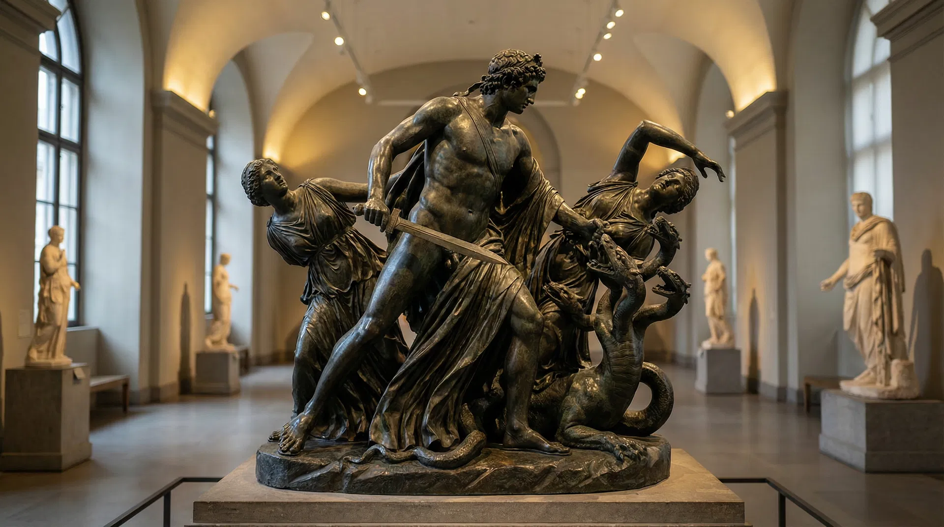 Mythological Bronze Statue