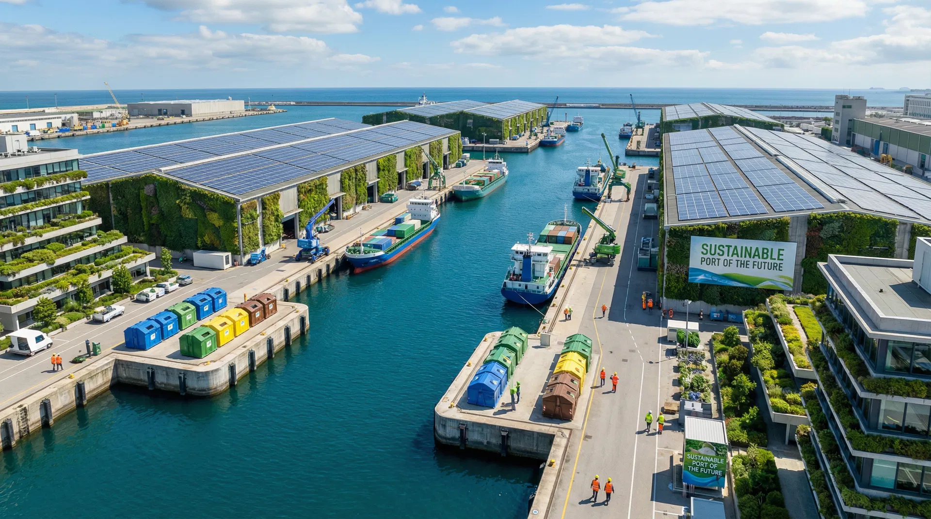Sustainable port of the future