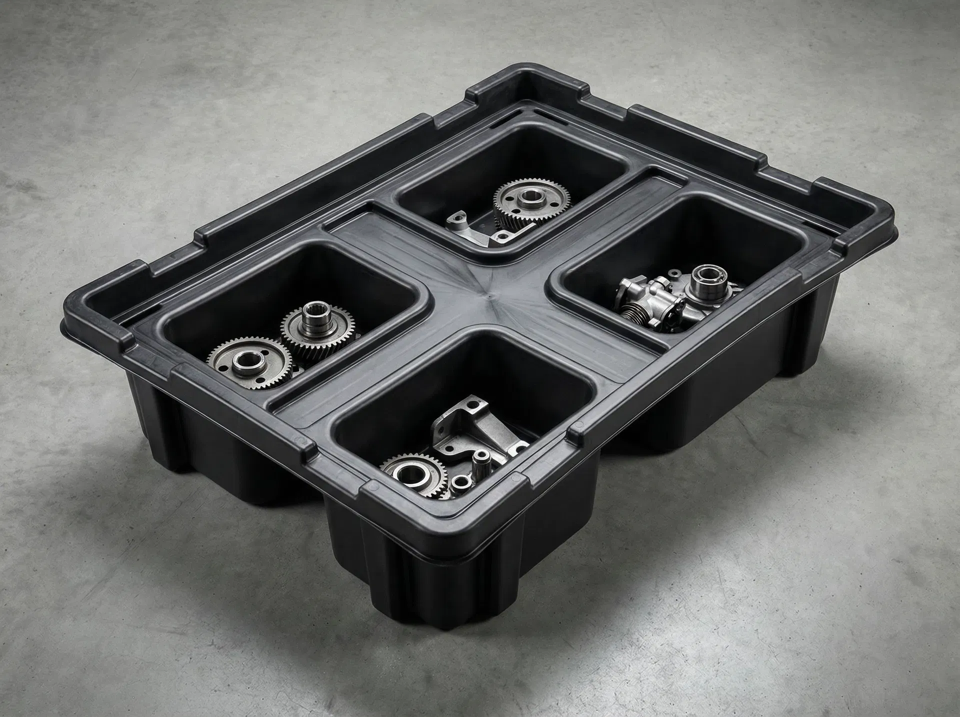 Thermoformed packaging tray design example