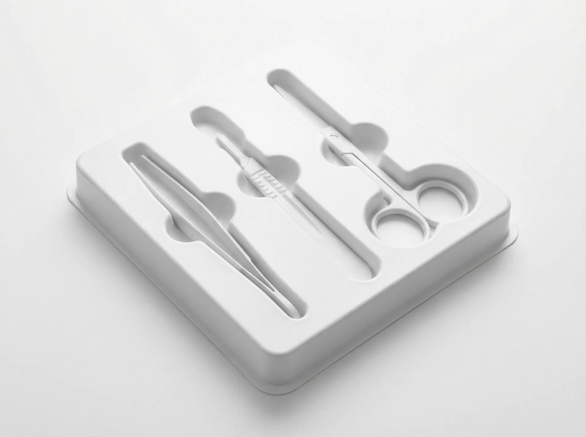 Medical Device Trays - thermoforming pattern design by Birkett CAD Services