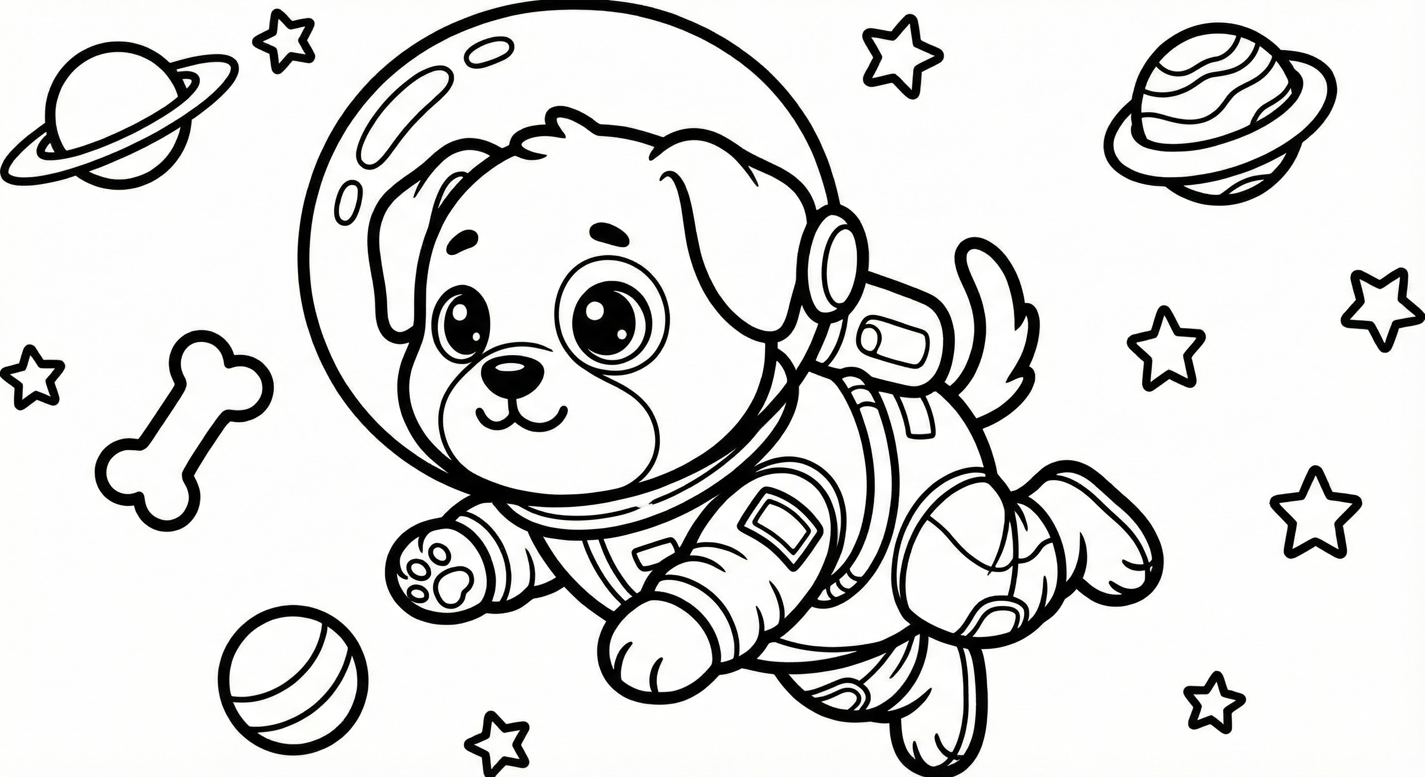 Astronaut Hund