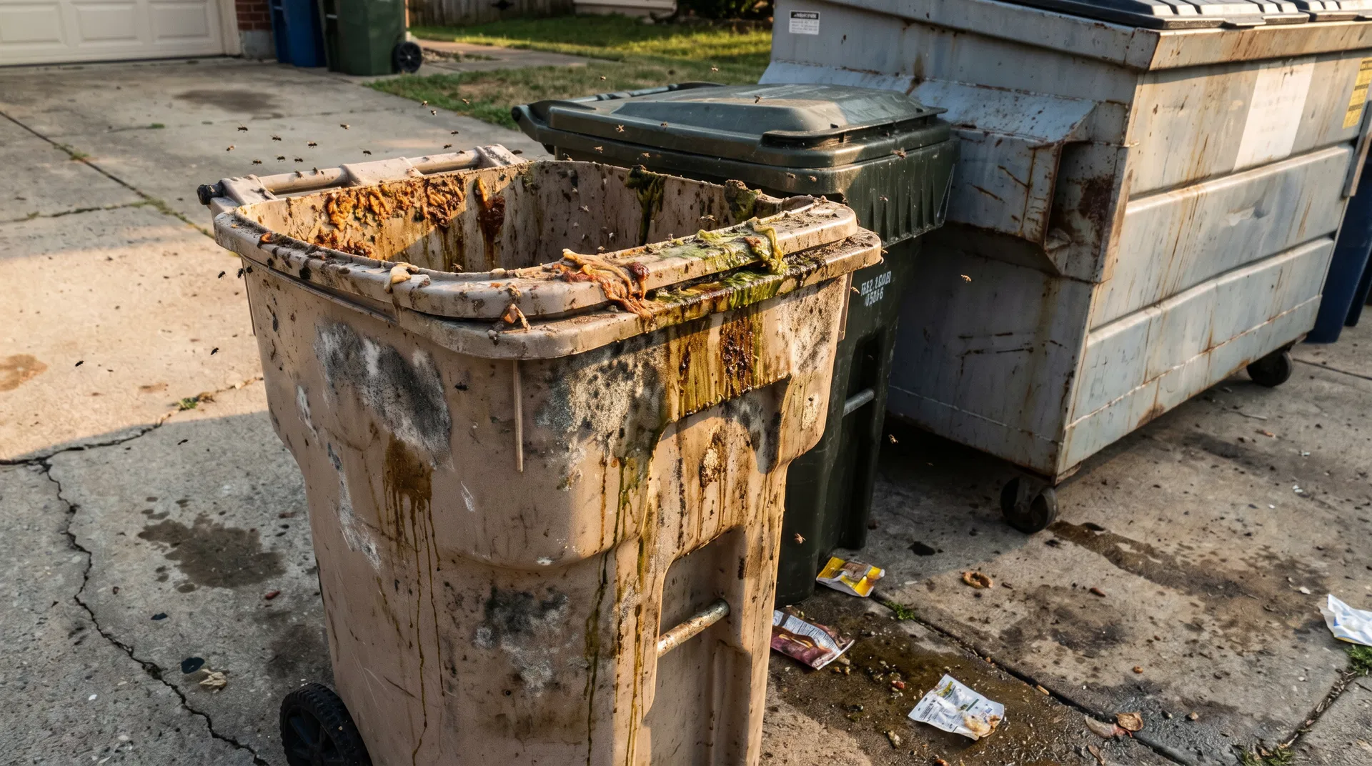 Dumpster & Bin Washing before