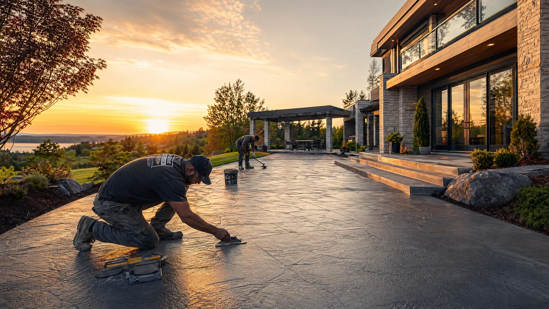 Professional concrete work