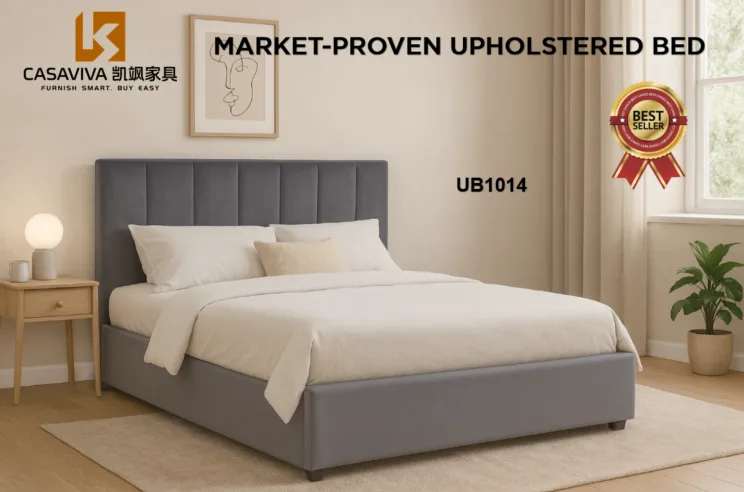 Gas Lift Upholstered Bed