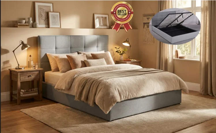 Gas Lift Upholstered bed