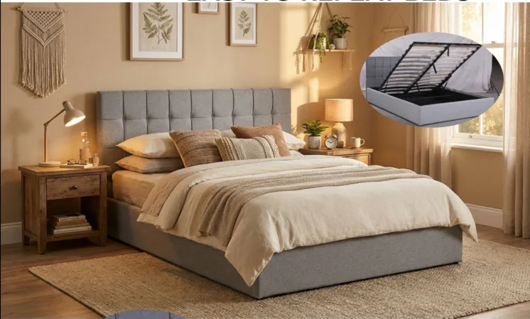 Gas Lift Upholstered bed