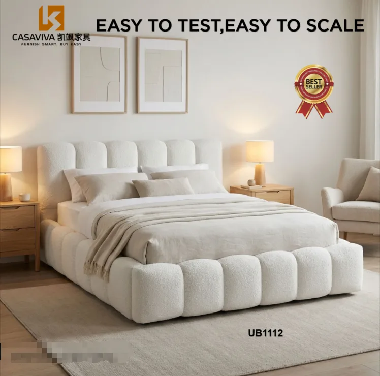 Gas Lift Upholstered Bed