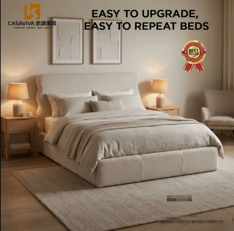 Gas Lift Upholstered Bed