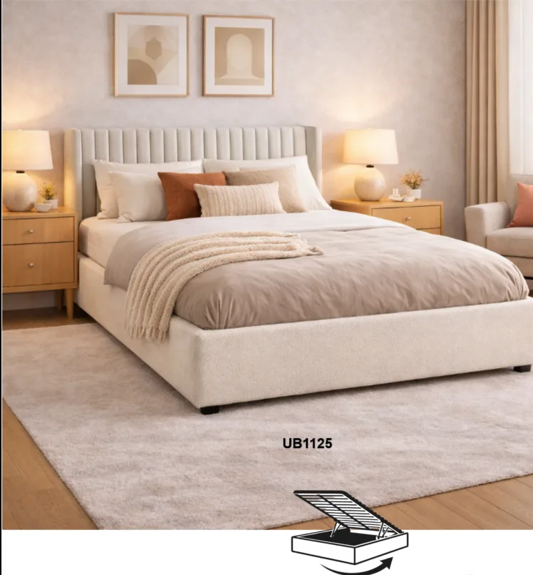 Gas Lift Upholstered Bed