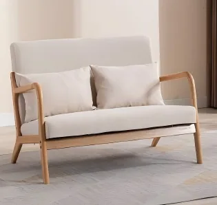 Rubber wood Sofa