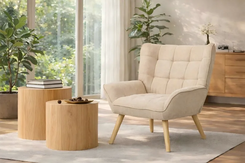 Fabric Armchair