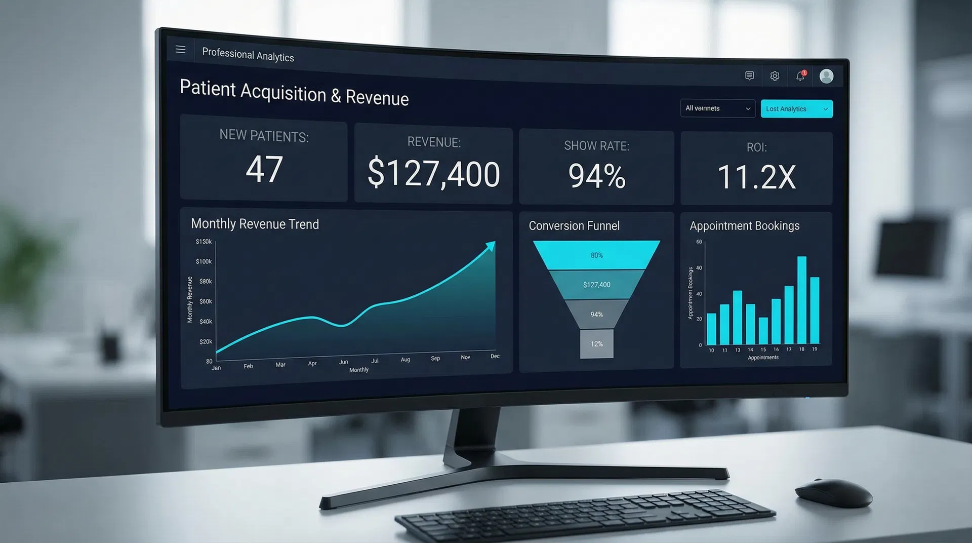 Patient Acquisition Dashboard