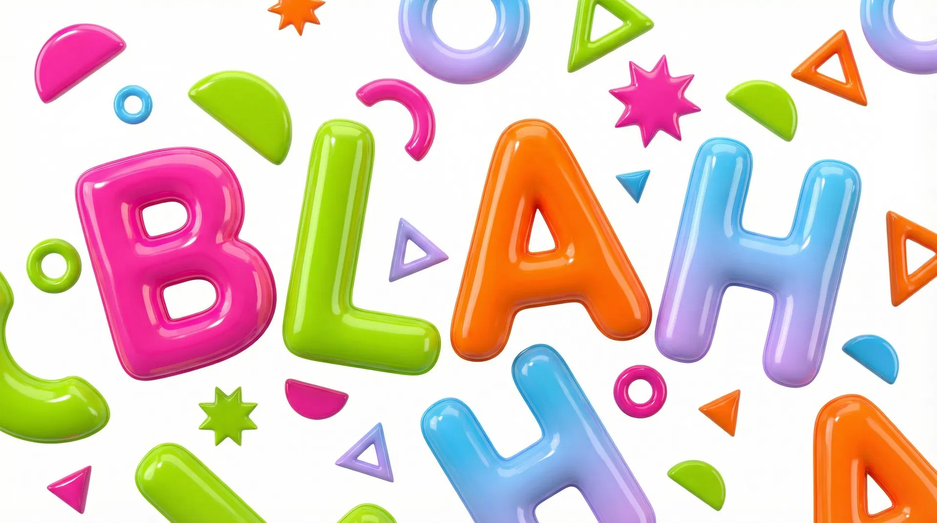 Blah Blah Social — colorful social media marketing
