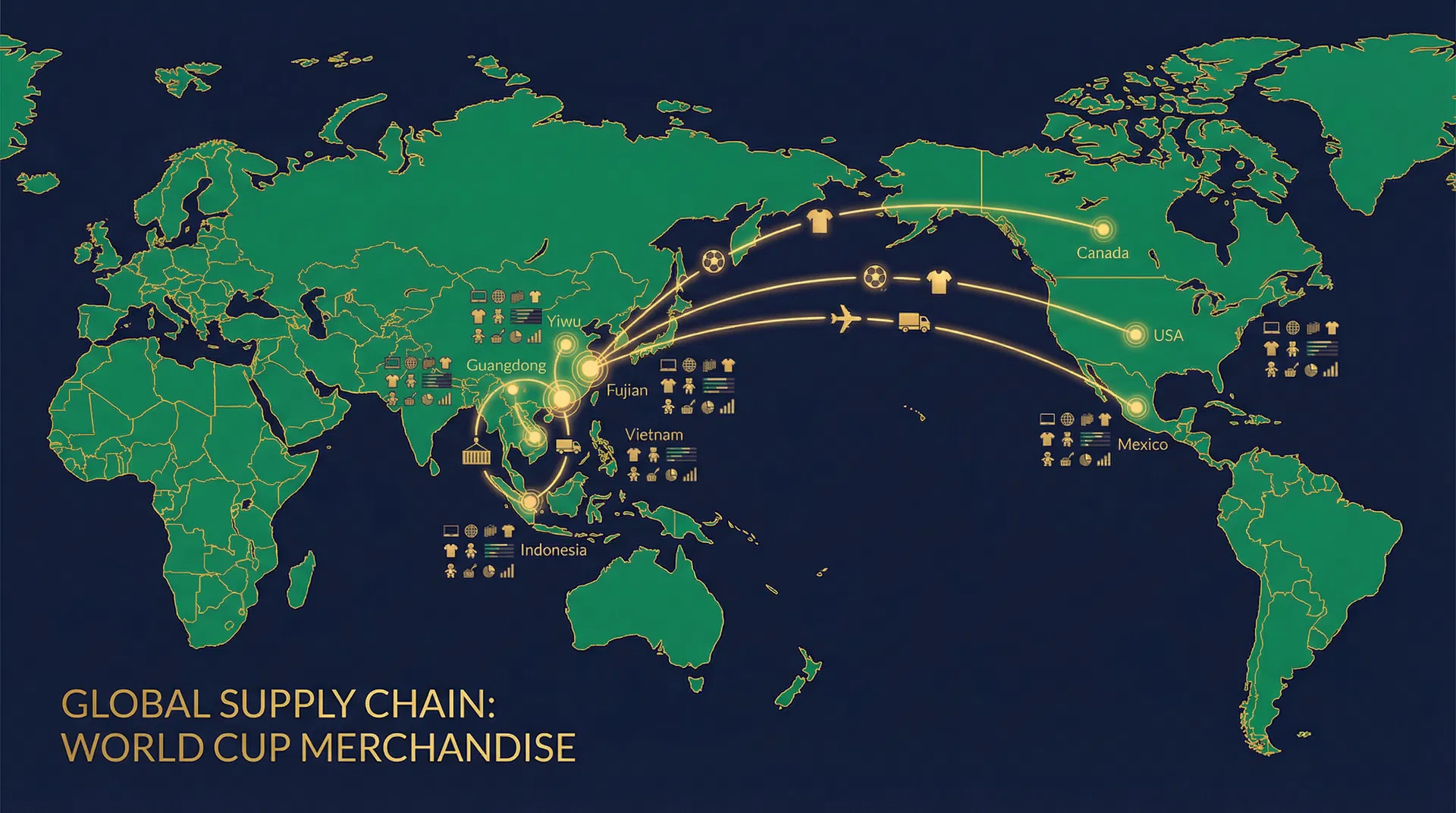 Global Supply Chain Map