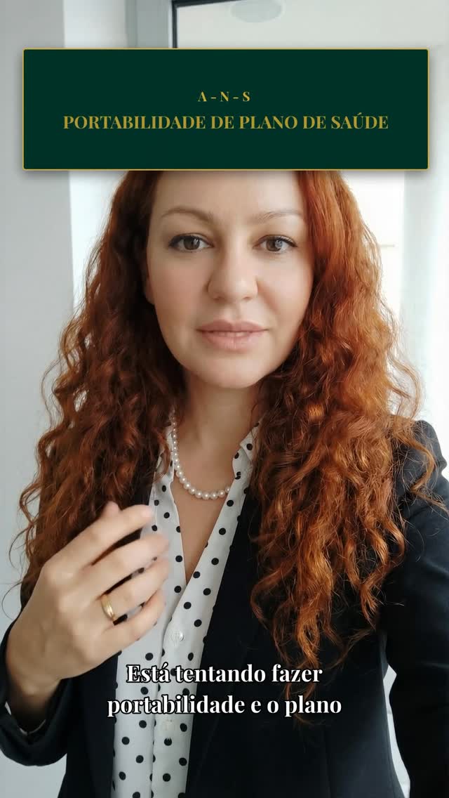 PORTABILIDADE DE PLANO DE SAÚDE