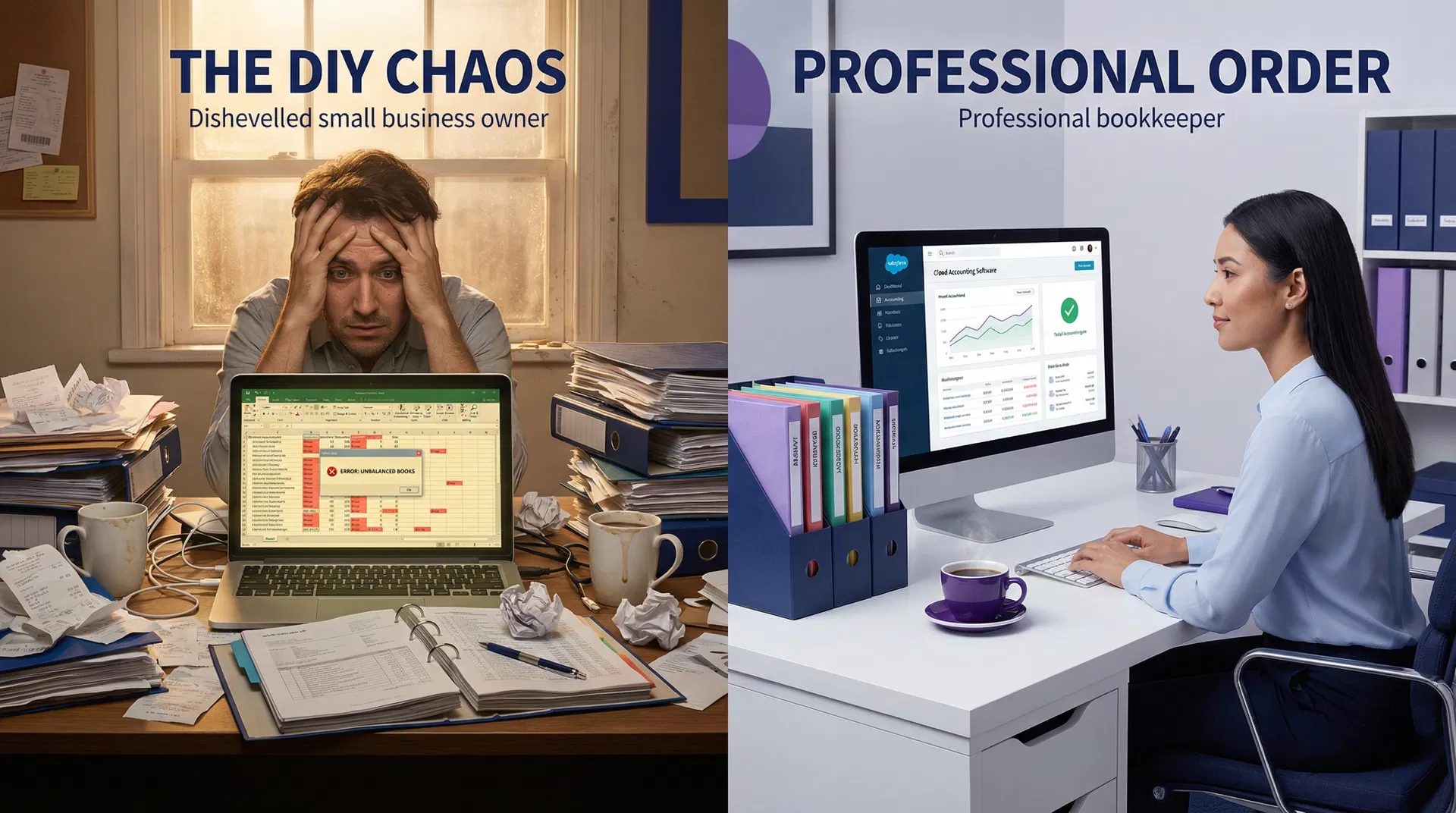 Hidden Costs of DIY Accounting: Why Your Small Business Needs a Bookkeeper