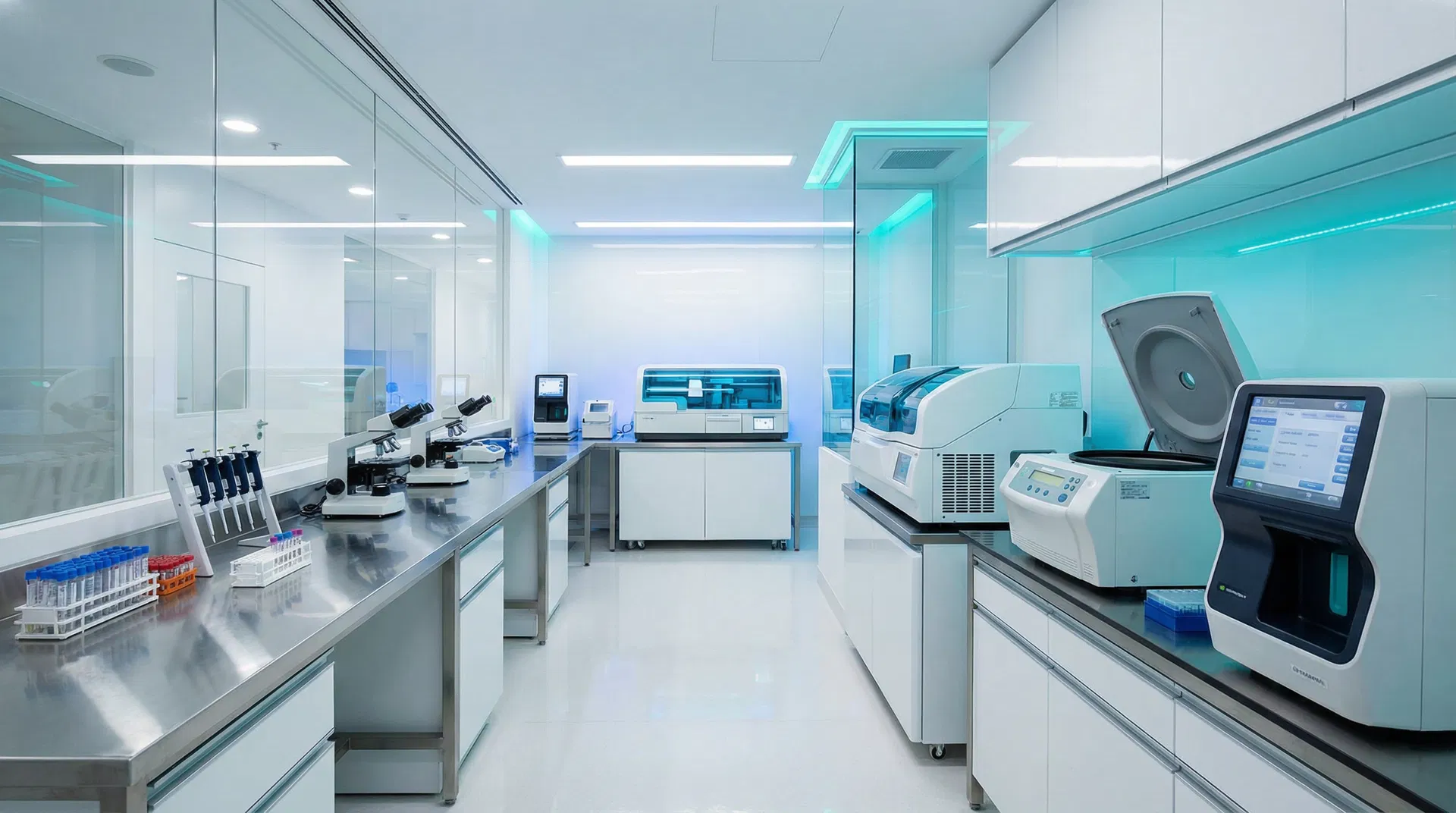 State-of-the-art laboratory