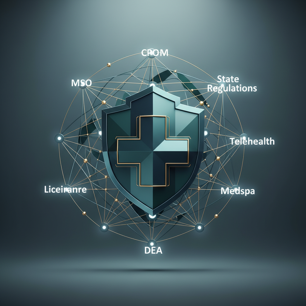 Navigating the Minefield: CPOM Compliance for Multi-State Telehealth and Medspa Operations in 2025-2026