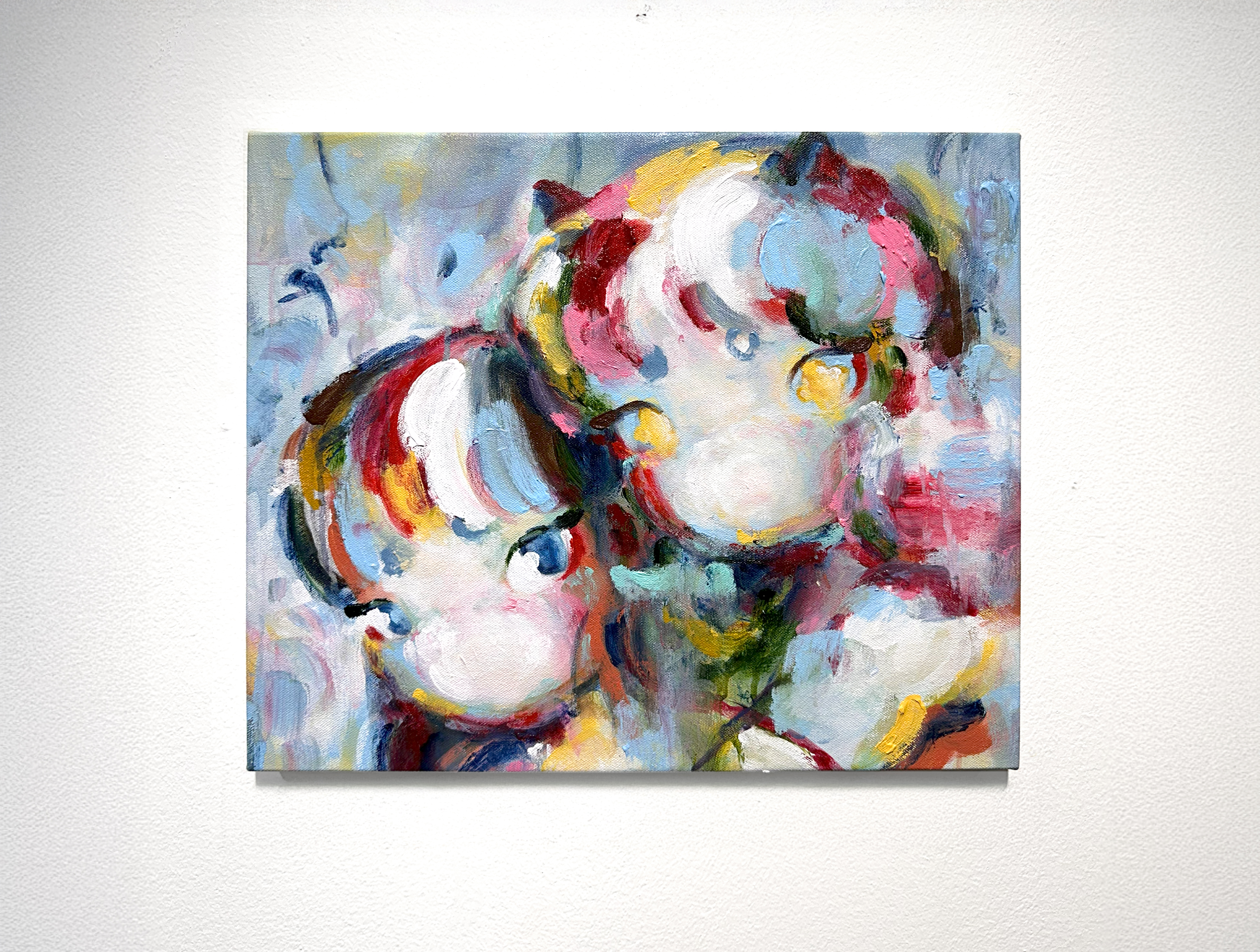 Ainara, 2025. Acrylic on canvas. 38 x 46 cm.