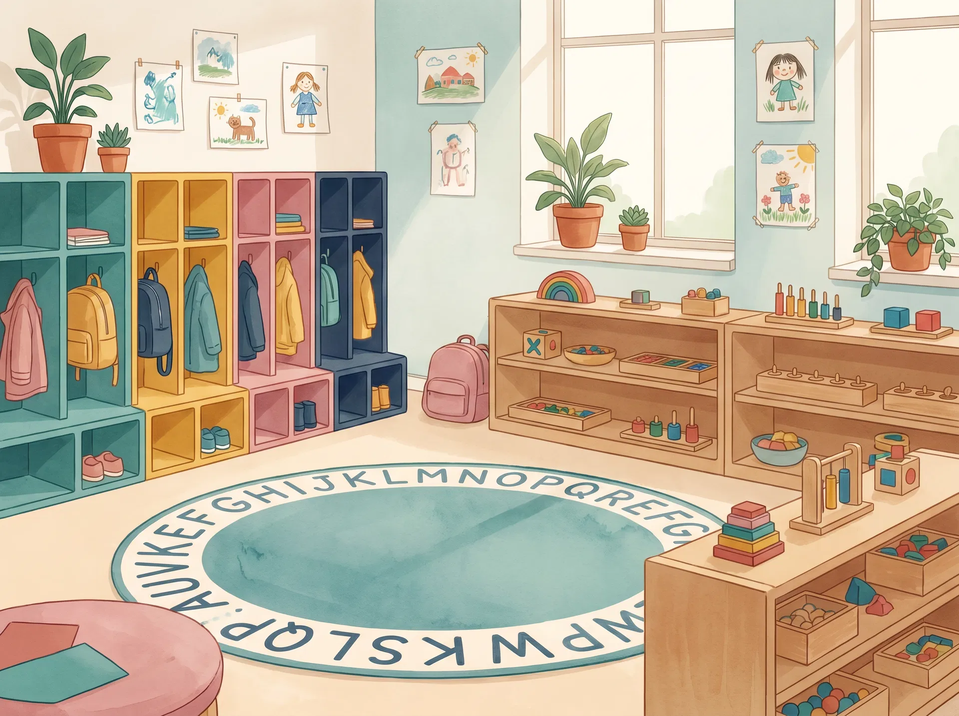 Discovery Bridge Preschool classroom