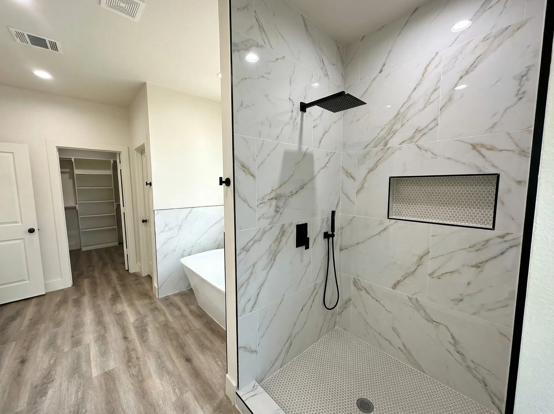 Curbless Shower Build