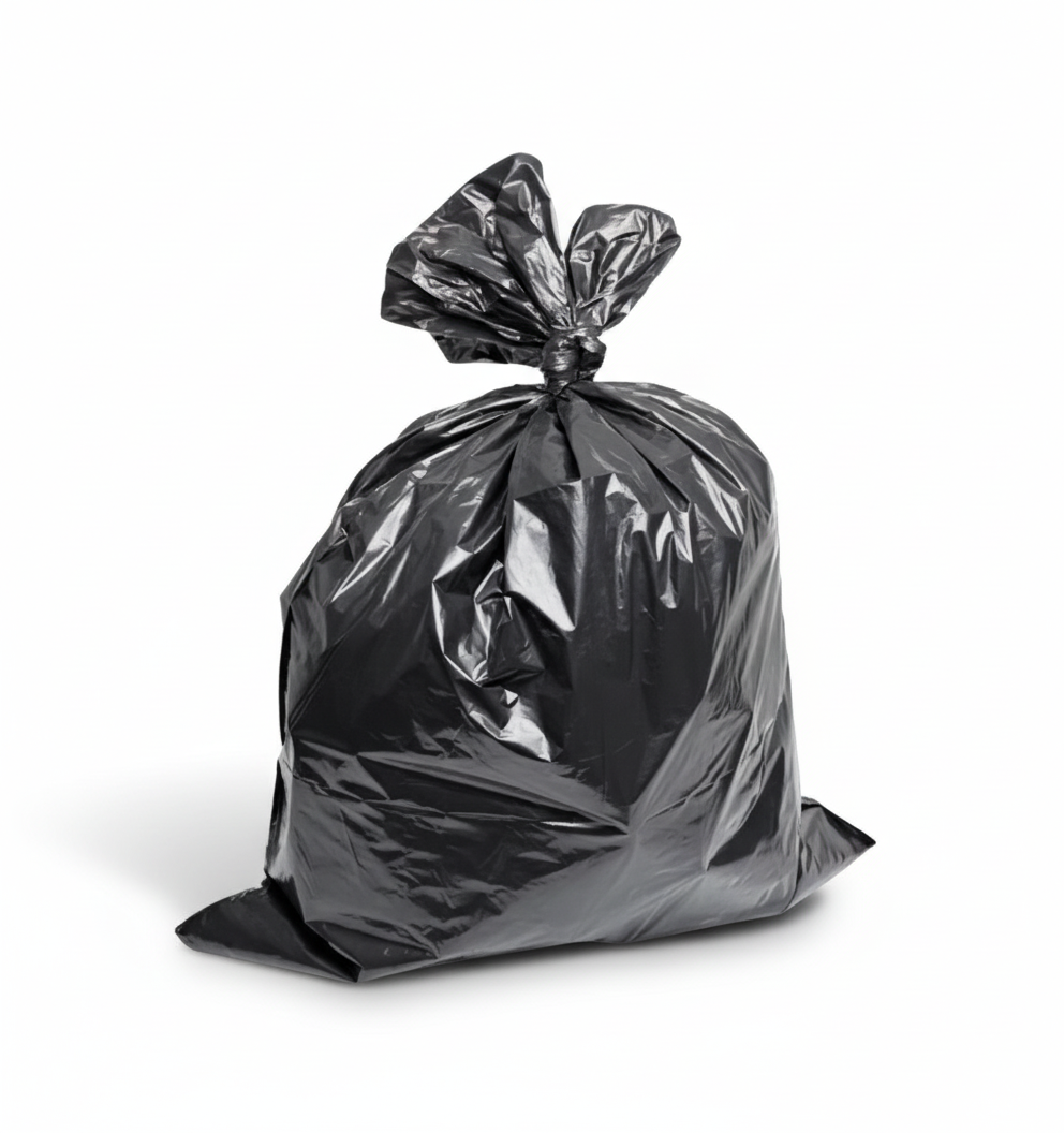 Saco de Lixo Reforçado Industrial 250 Litros para Resíduos Pesados — Pacote 100 Unidades