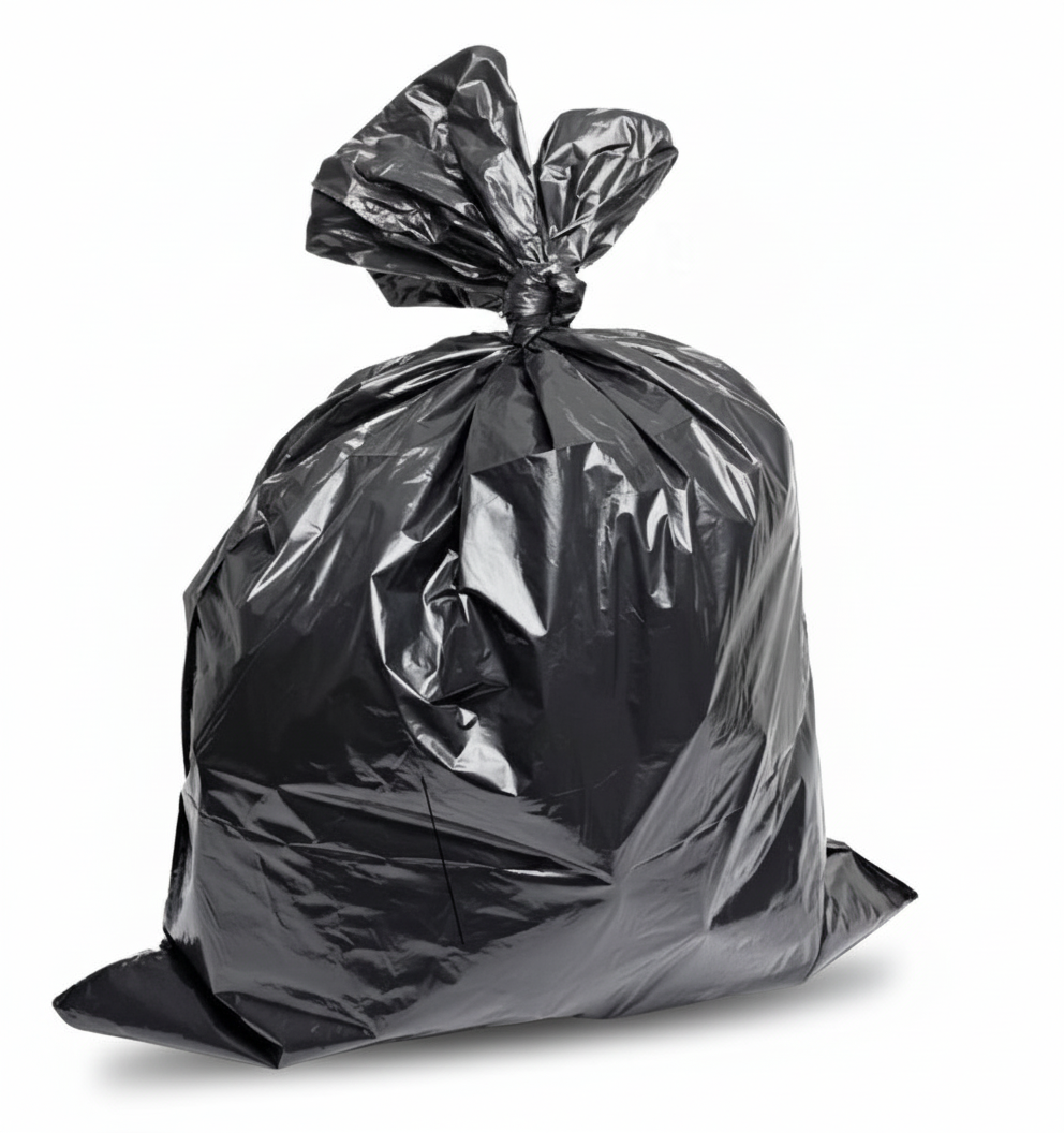 Saco de Lixo Reforçado Industrial 250 Litros para Resíduos Pesados — Pacote 50 Unidades