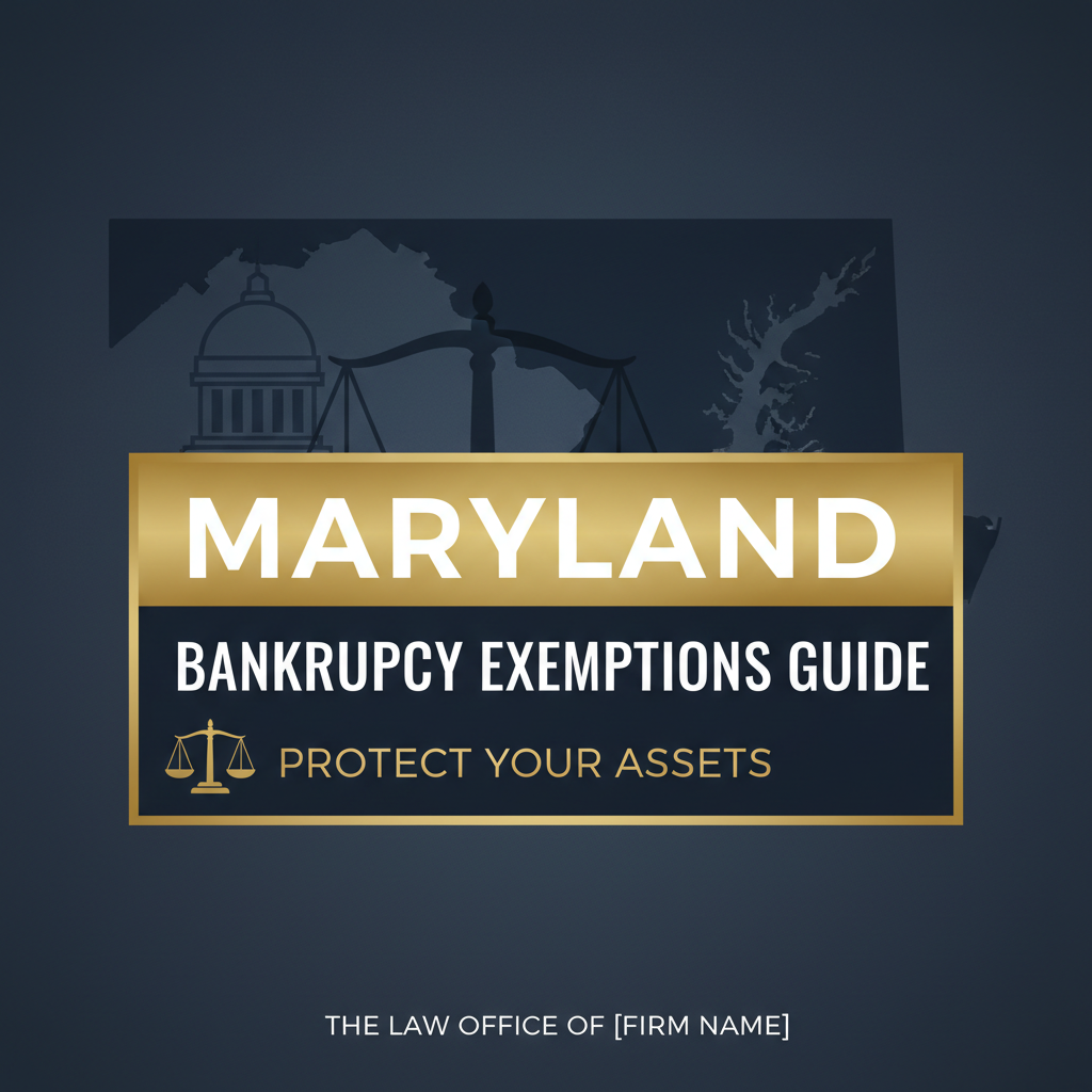 Maryland Bankruptcy Exemptions: Your Guide to Protecting Assets in 2026