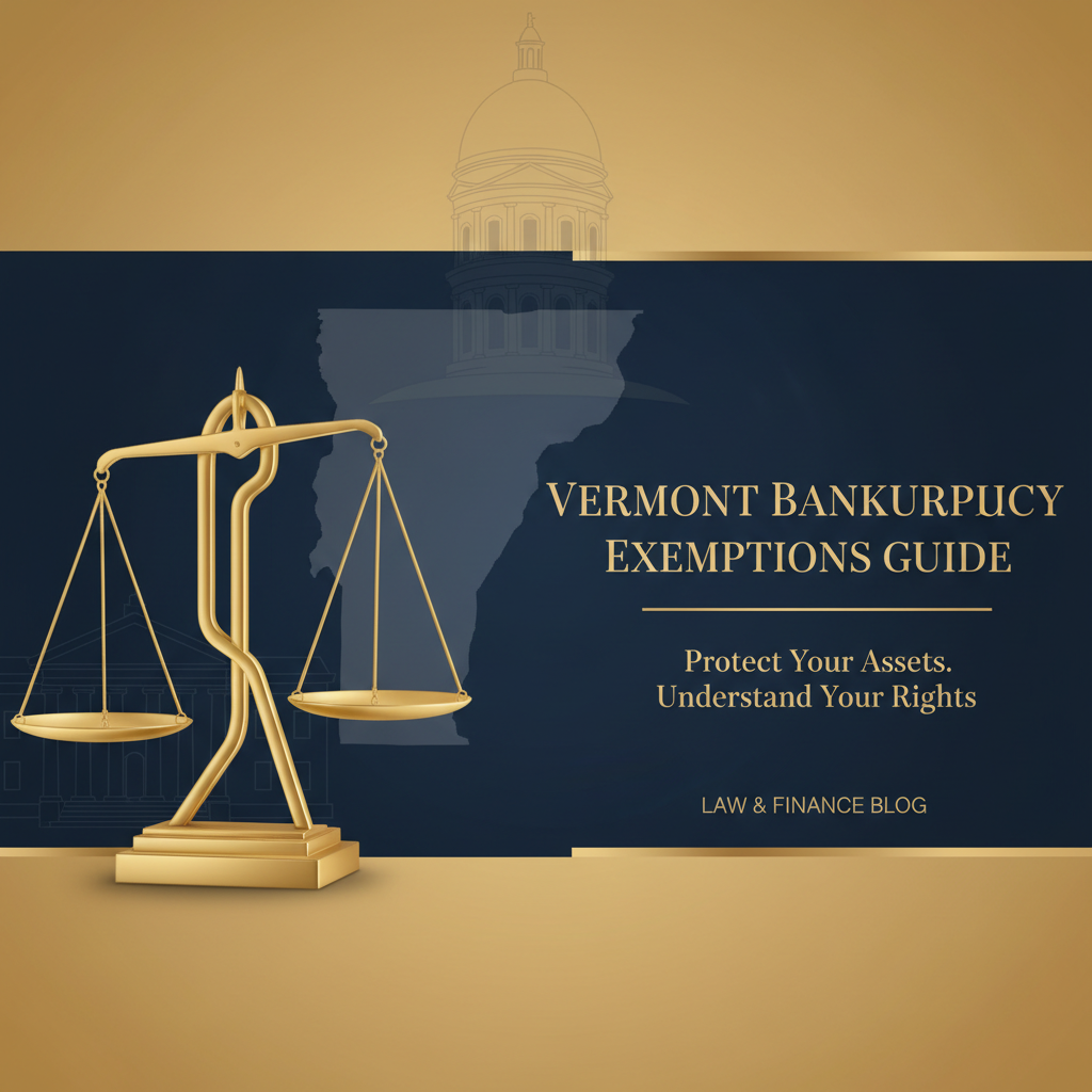 Vermont Bankruptcy Exemptions 2026: Your Complete Guide to Protecting Assets