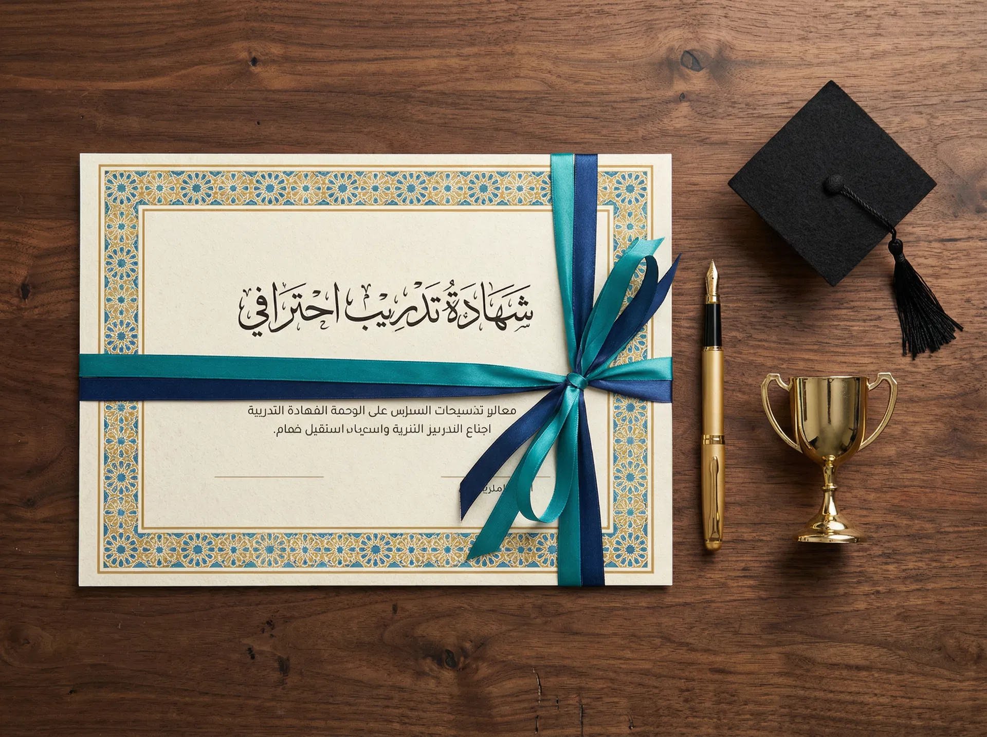 شهادة تدريب معتمدة