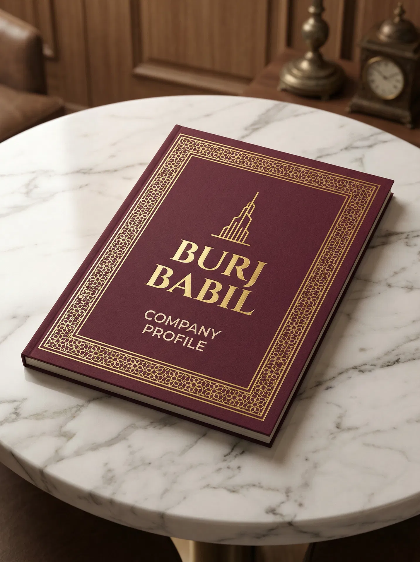 Burj Babil Company Profile Design