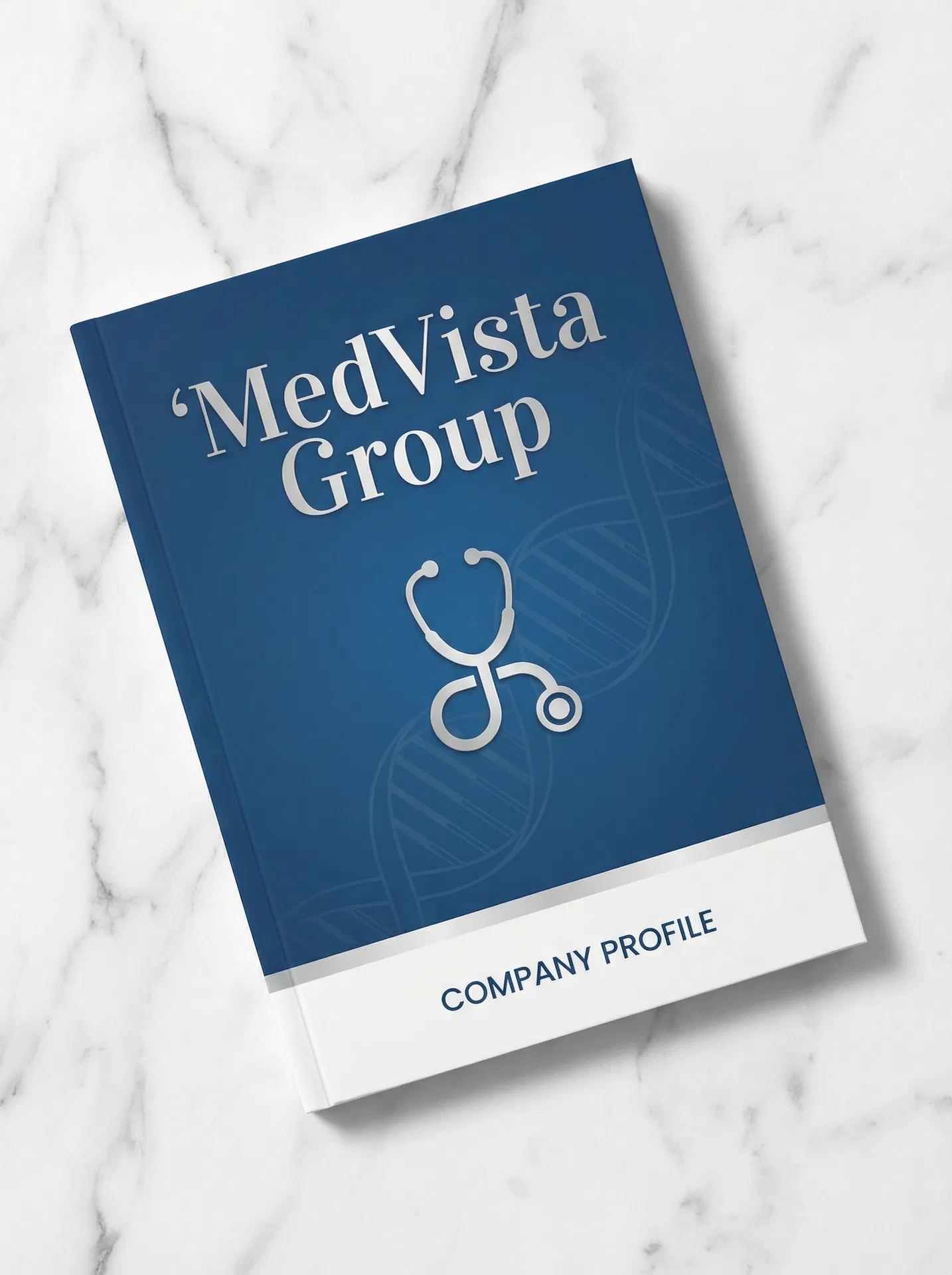 MedVista Group company profile design