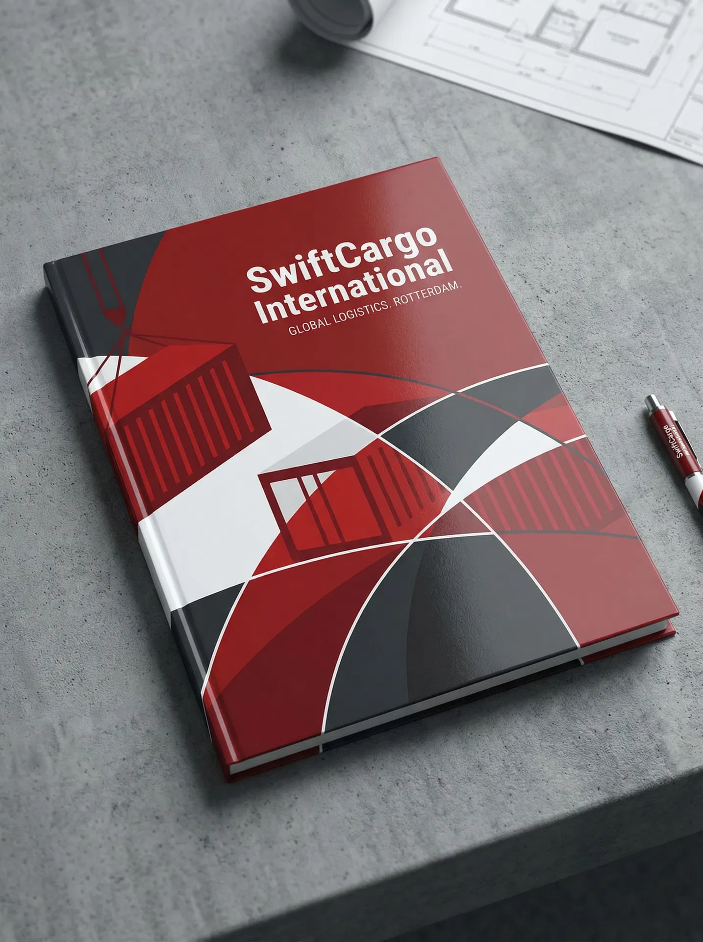 SwiftCargo International company profile design