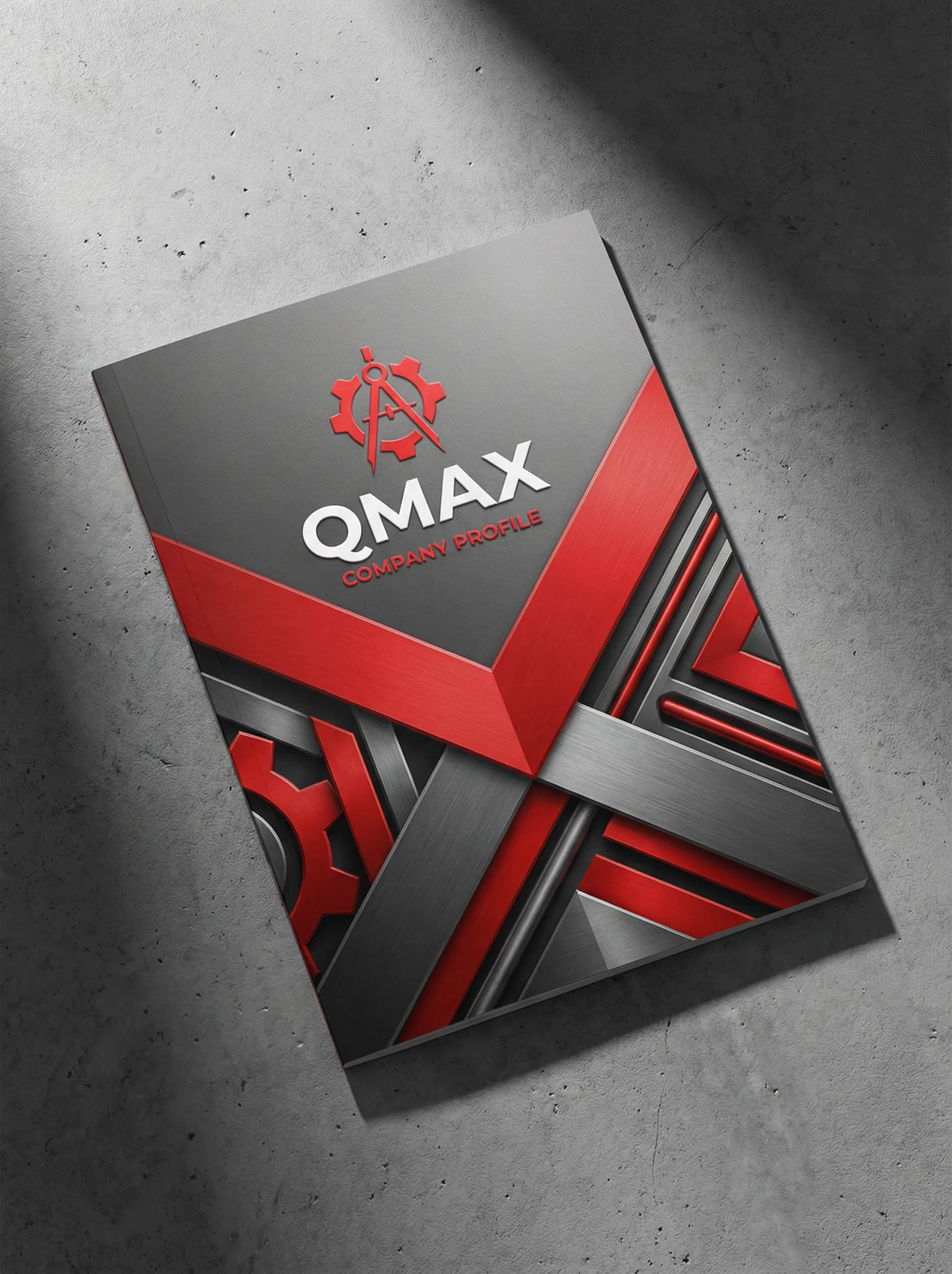 Qmax Company Profile Design