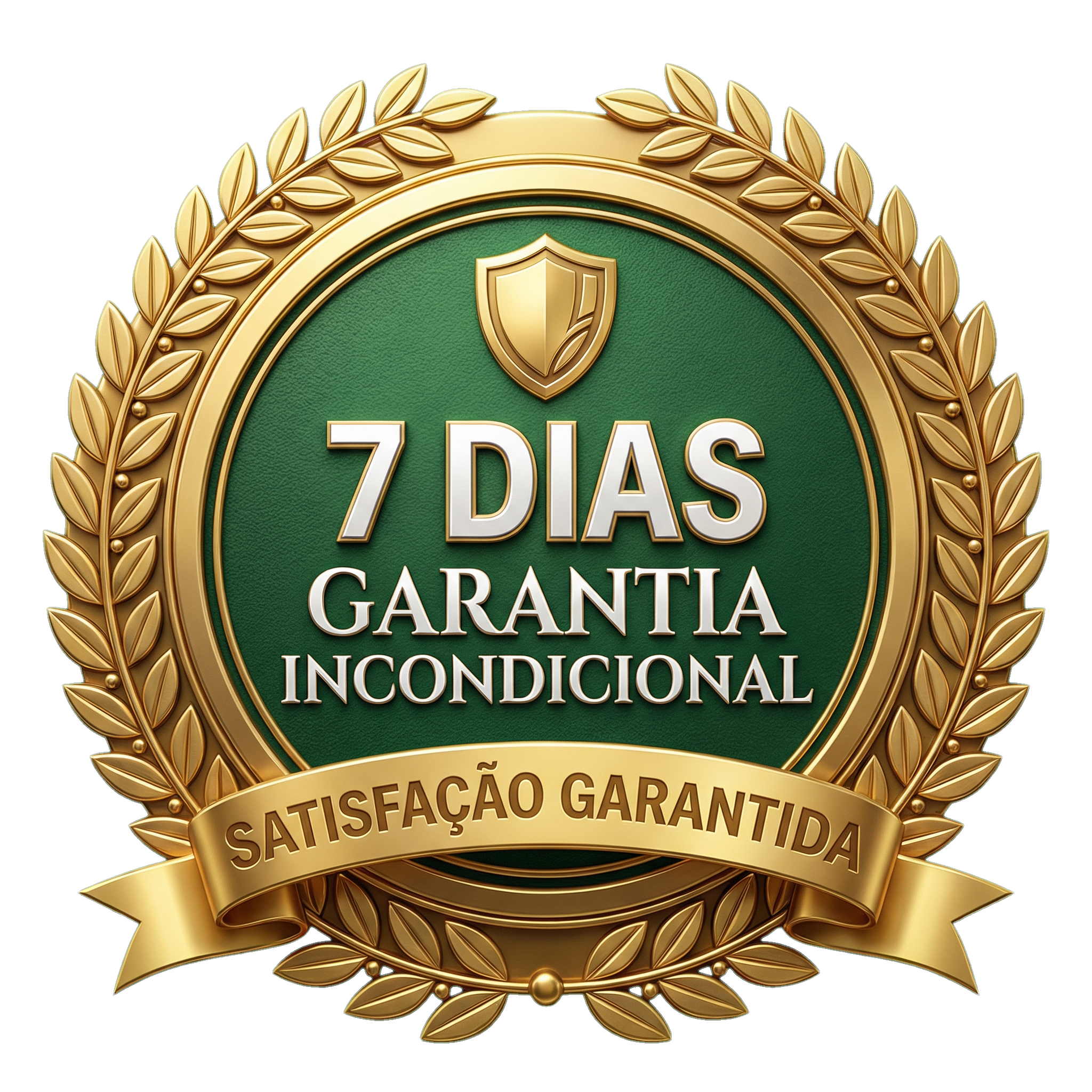 Selo de Garantia 7 Dias — Satisfação Garantida