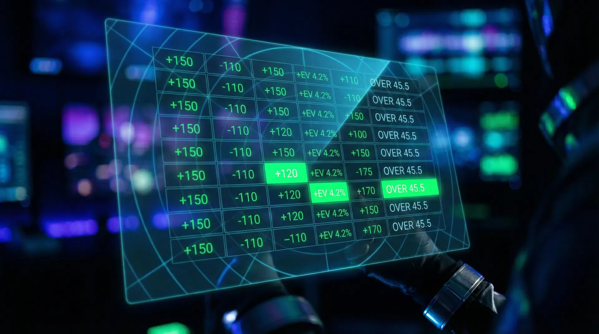 Edge detection visualization