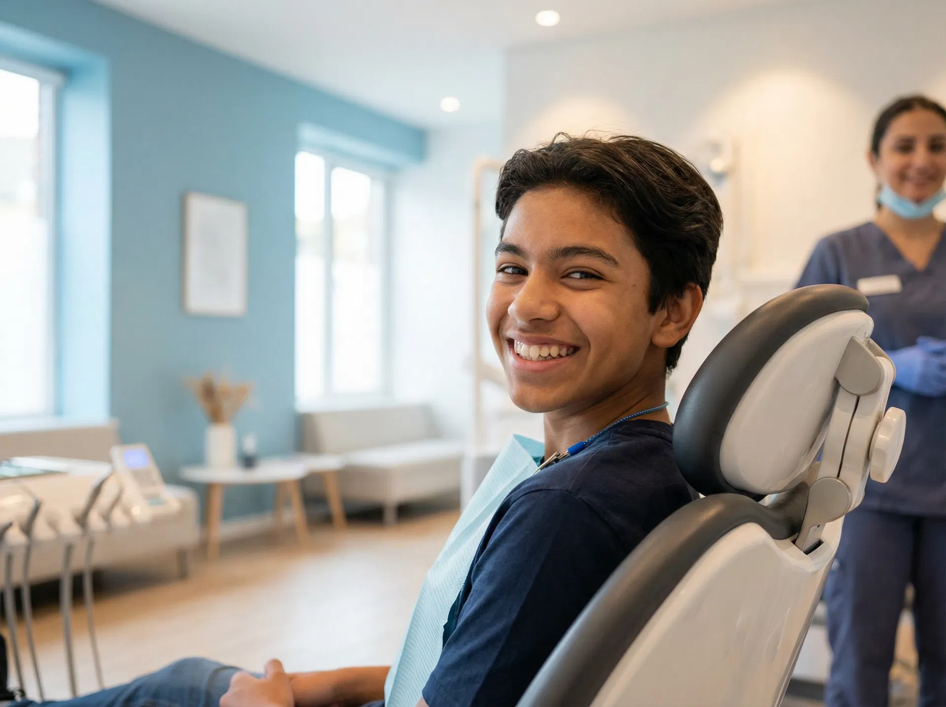 Happy patient at our office