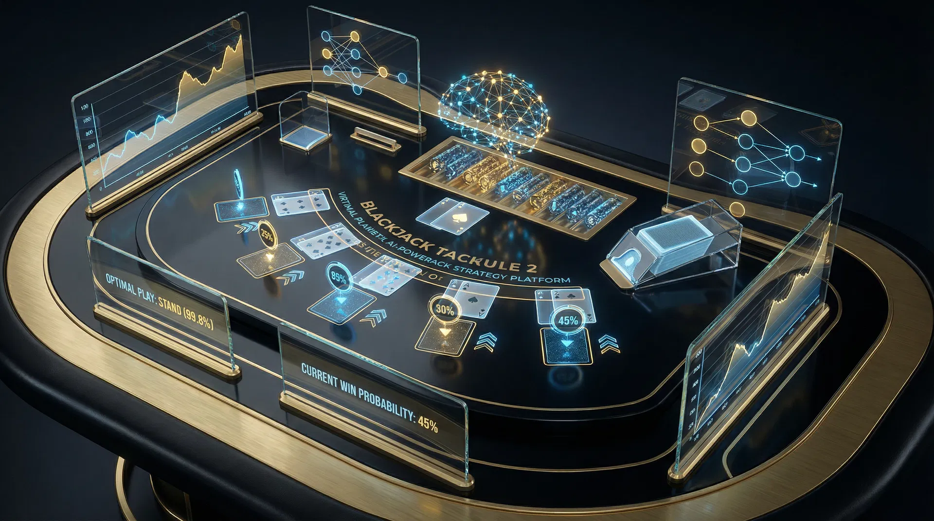 AI 블랙잭 전략 최적화 엔진