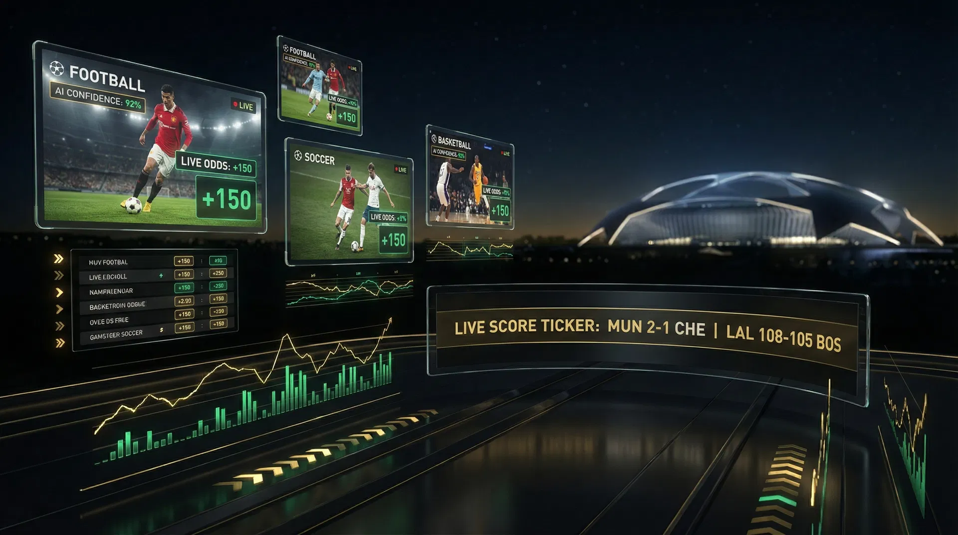 AI 스포츠 실시간 베팅 플랫폼