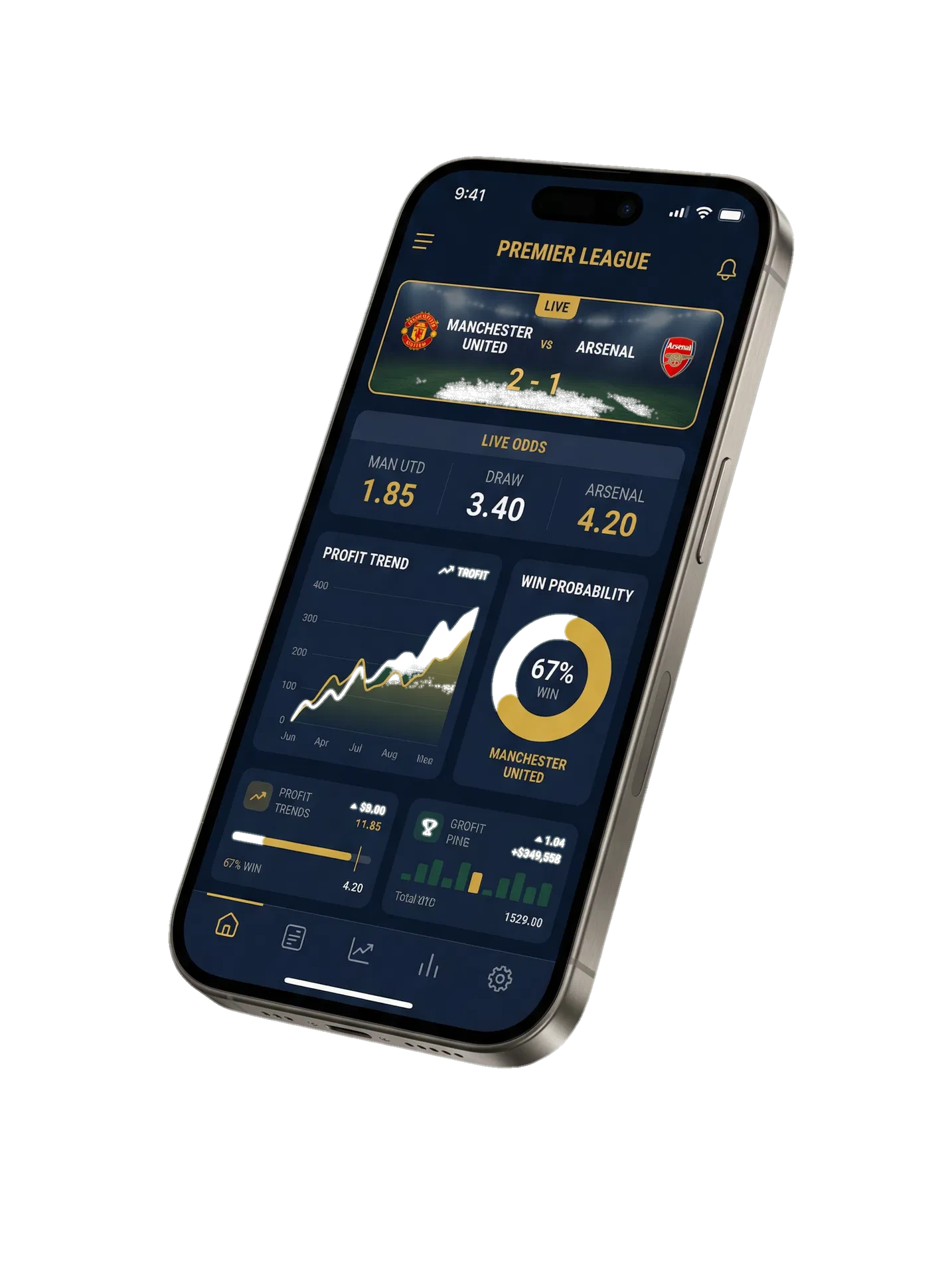 유럽픽 스포츠 분석 앱 미리보기