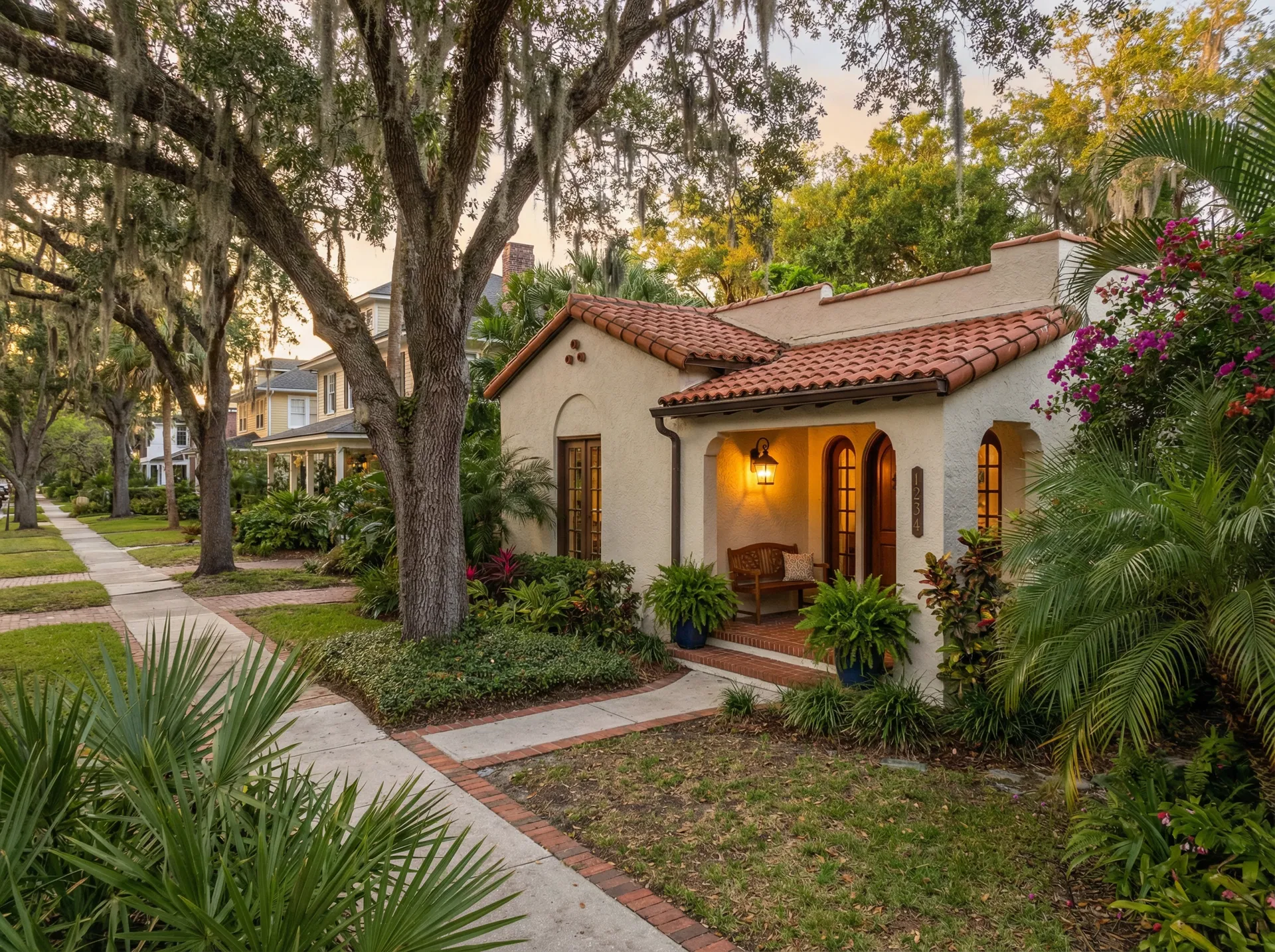 Classic Spanish Colonial cottage in the San Marco neighborhood of Jacksonville FL